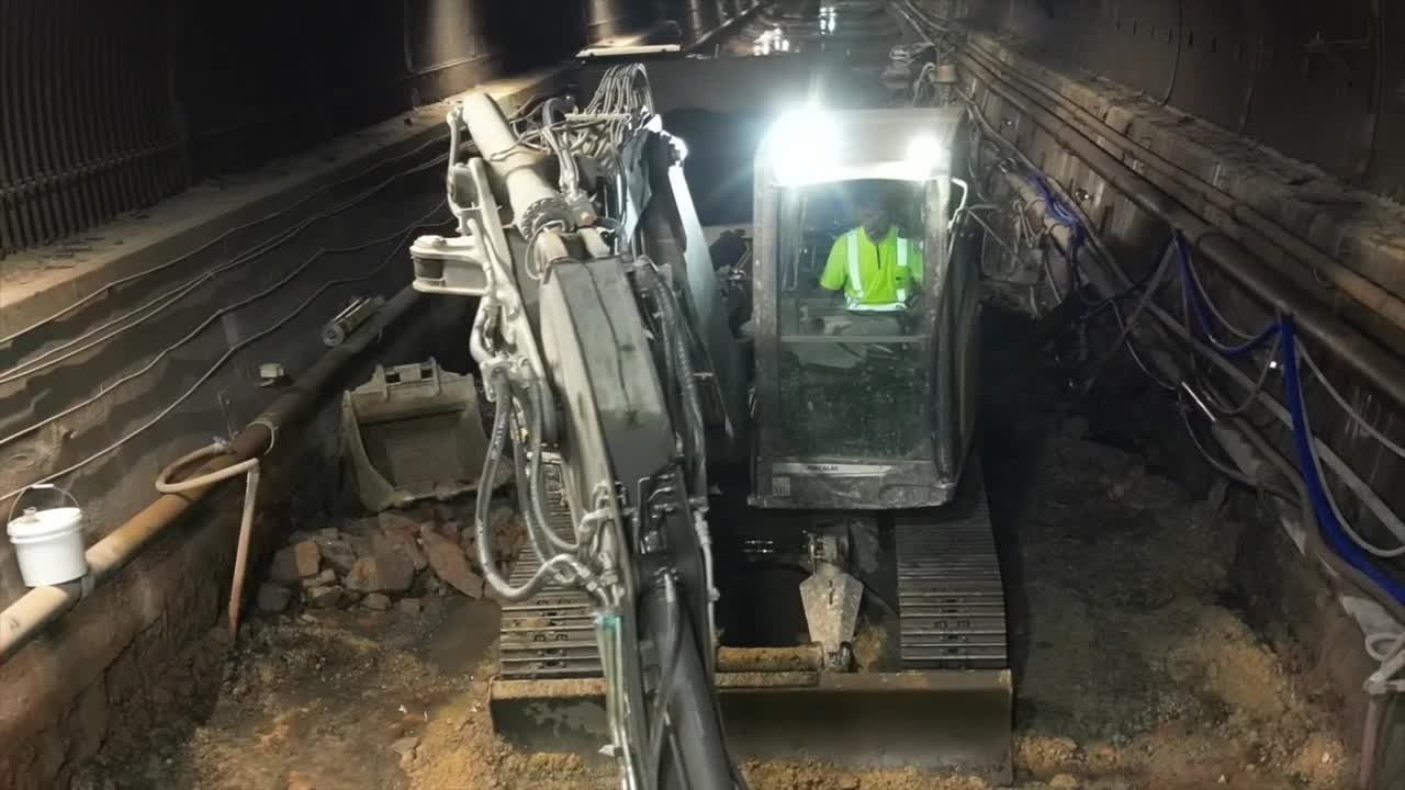 Skanska intern helps transform Howard Street Tunnel, fulfilling childhood dream of working in construction