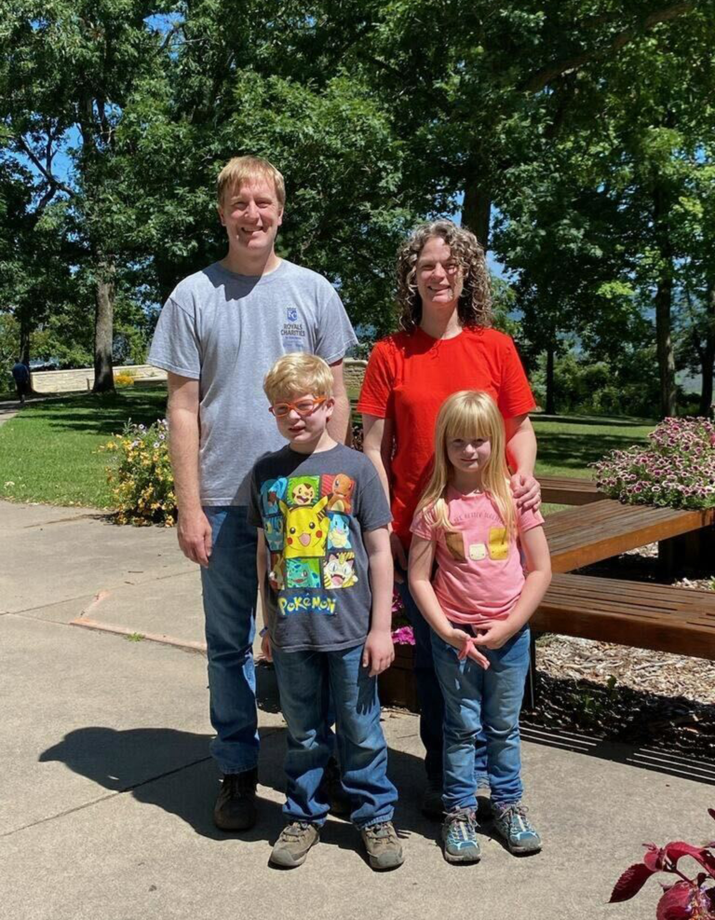 Iowa State Park Shooting Family