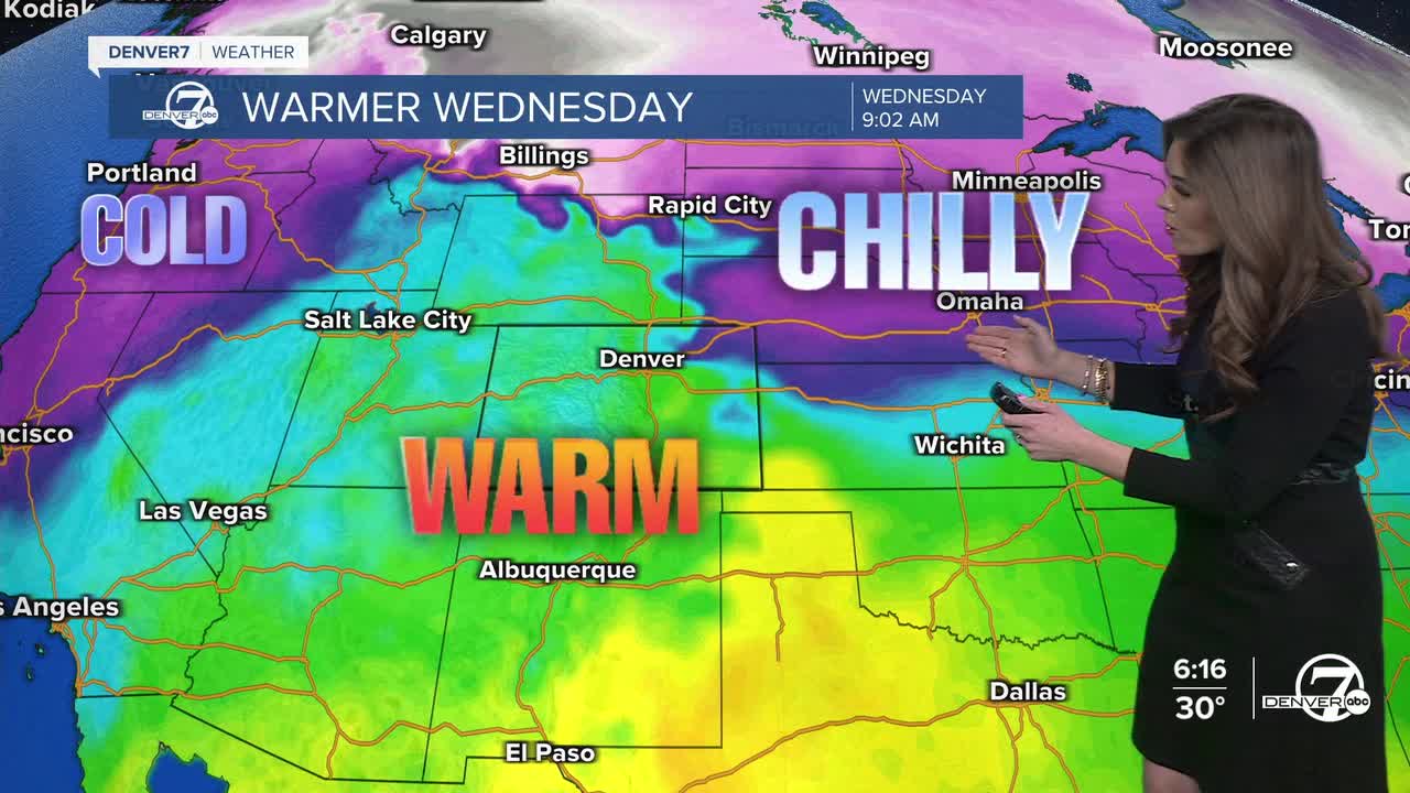 Warmer Wednesday in Colorado