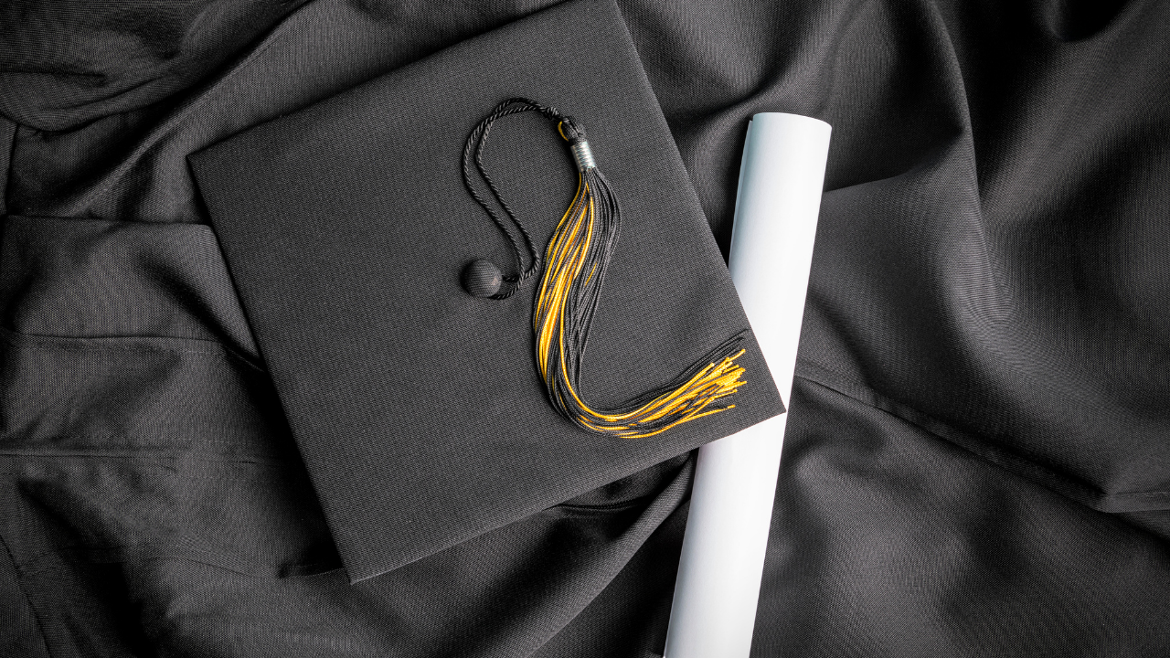 Cap and Gown and Diploma (FILE)