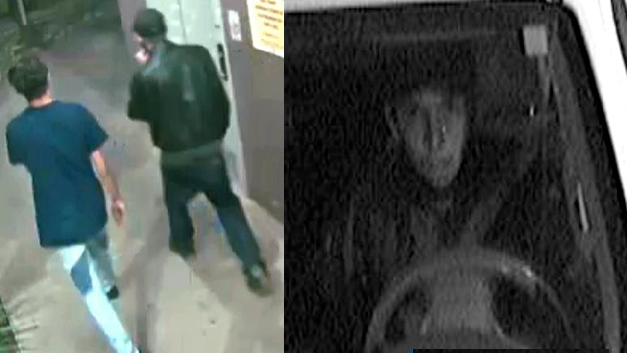 Police released these photos of two men suspected in a fatal shooting in a downtown Tucson parking garage on April 25, 2021.