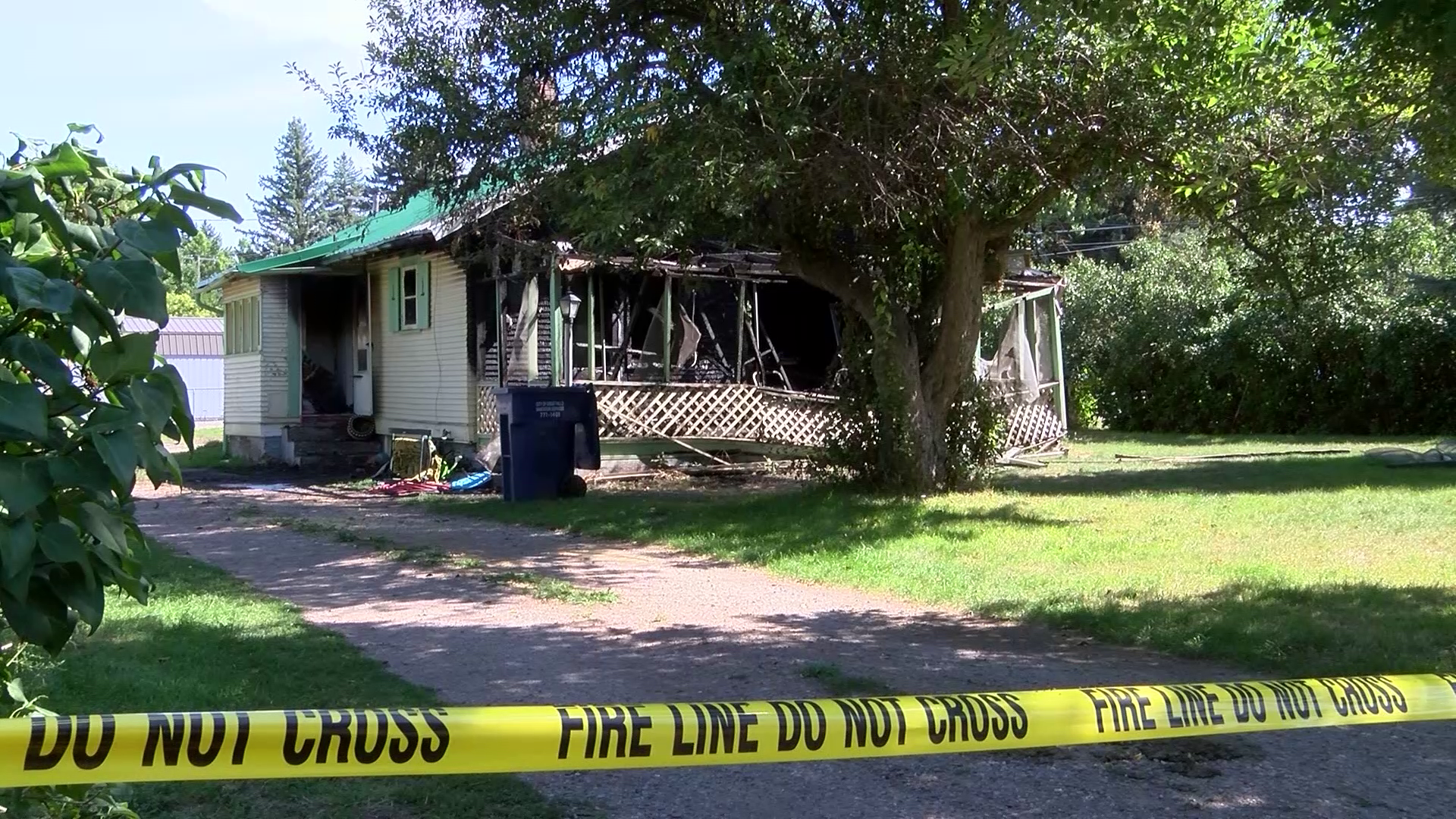 Great Falls Fire Rescue responded to a house fire at 2327 5th Avenue SW on Saturday.