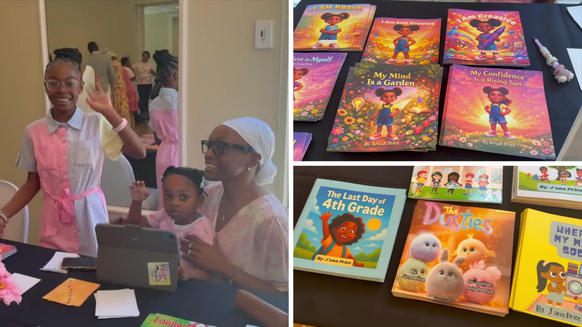 Virginia 11-year-old has published more than 50 books and wants kids to love reading