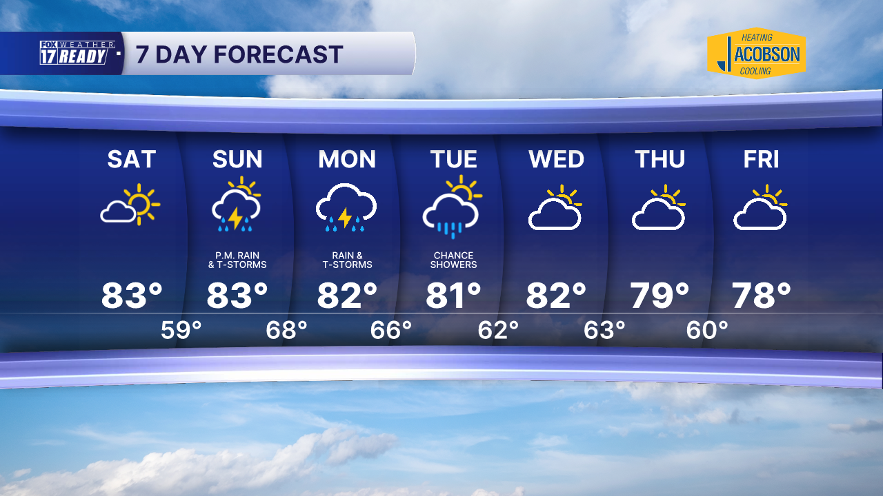 7 DAY FORECAST