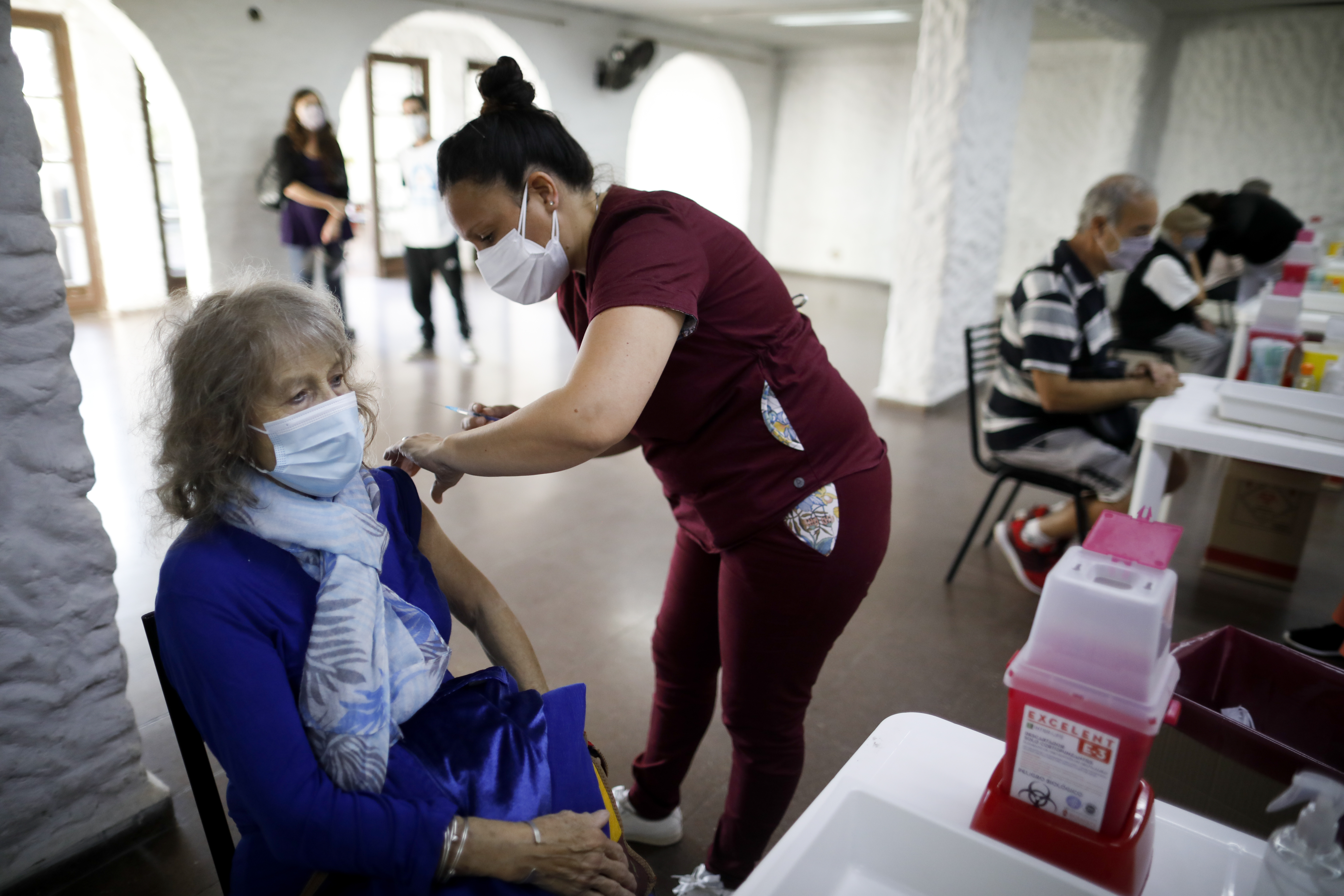 Virus Outbreak Argentina Waiting in Isolation