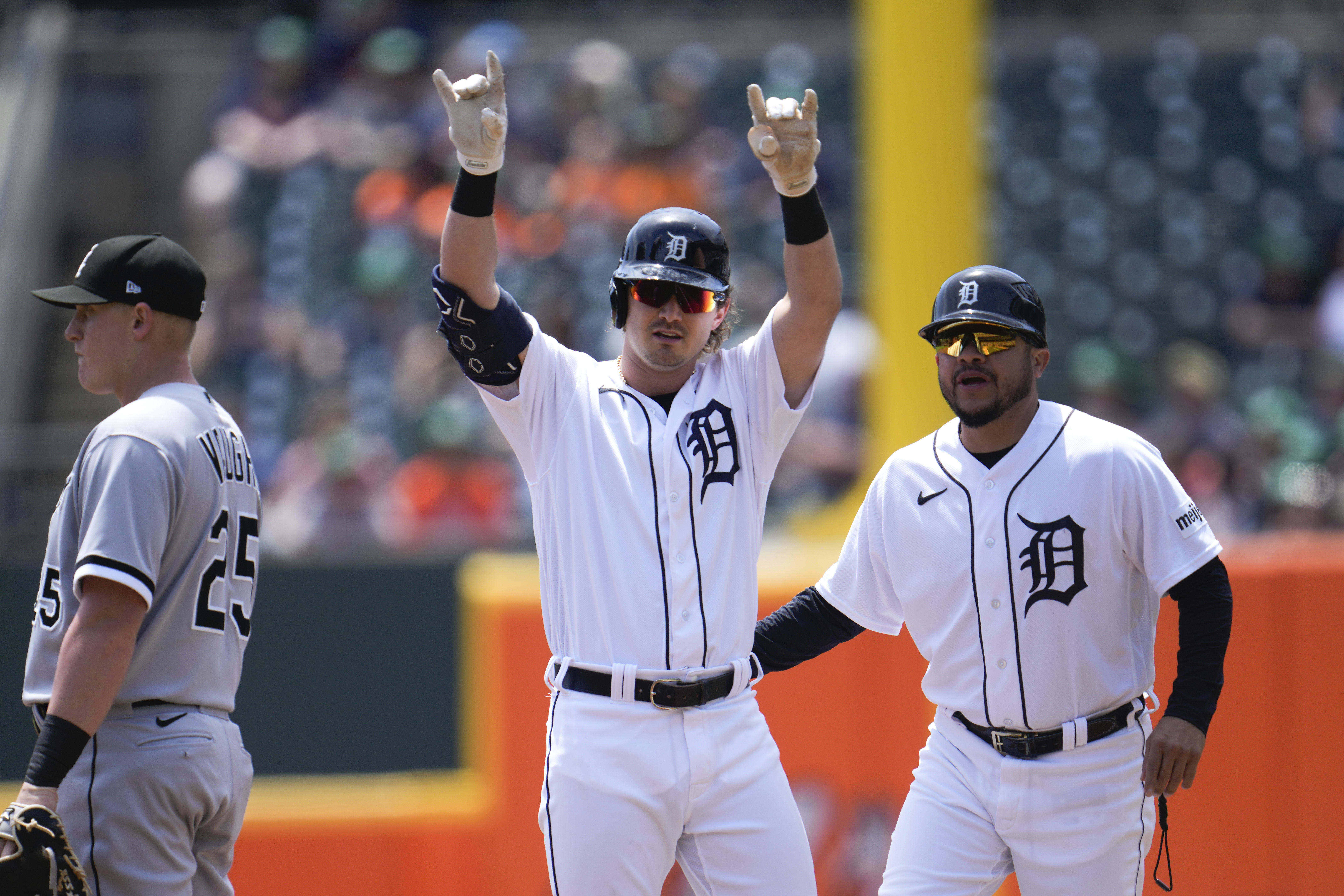 White Sox Tigers Baseball Zack McKinstry