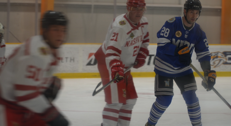 nashville fire 9/11 tribute hockey game