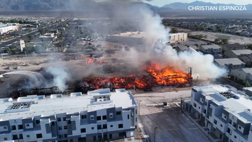 North Las Vegas Apartment Fire