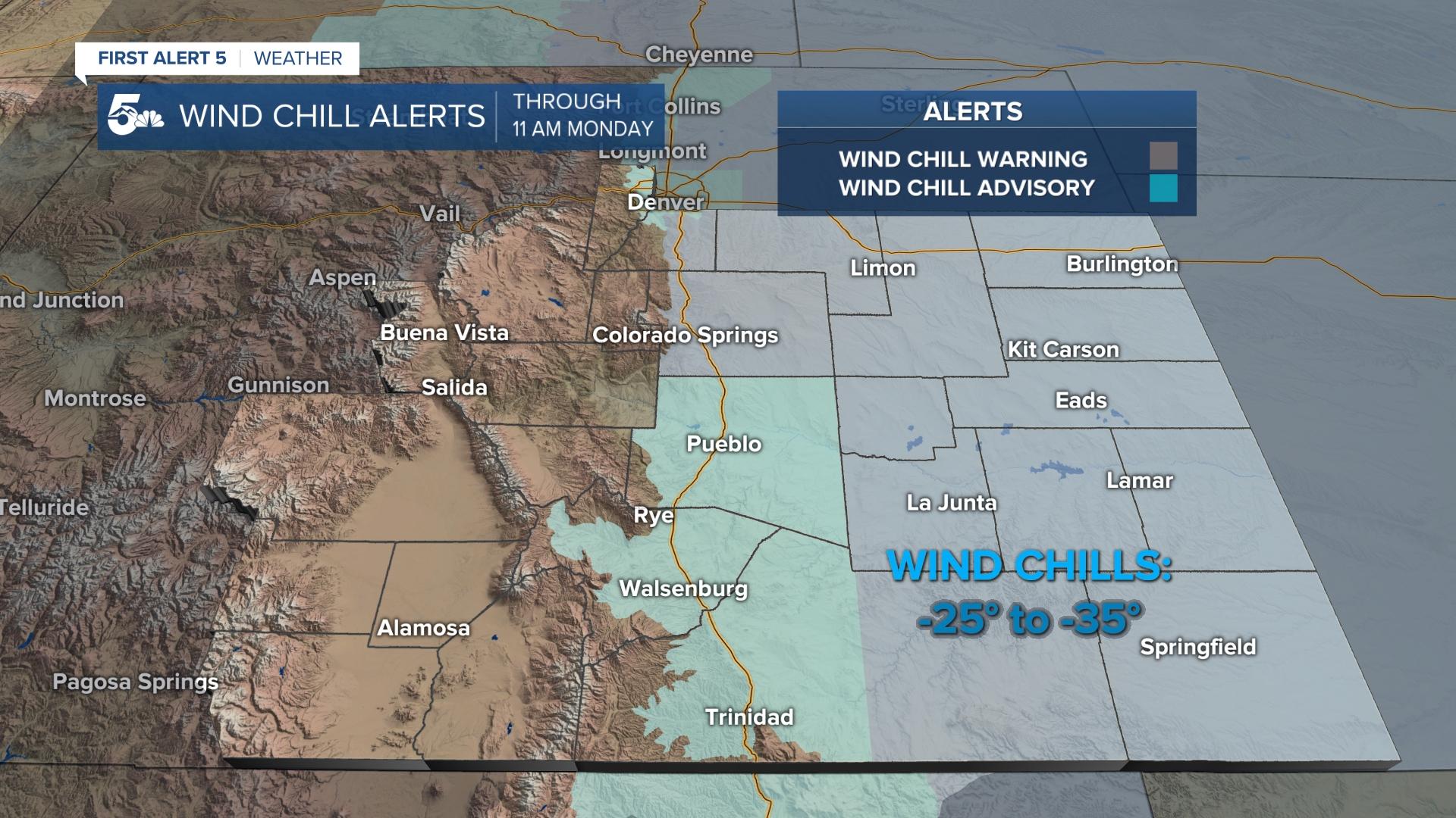 Wind Chill Alerts
