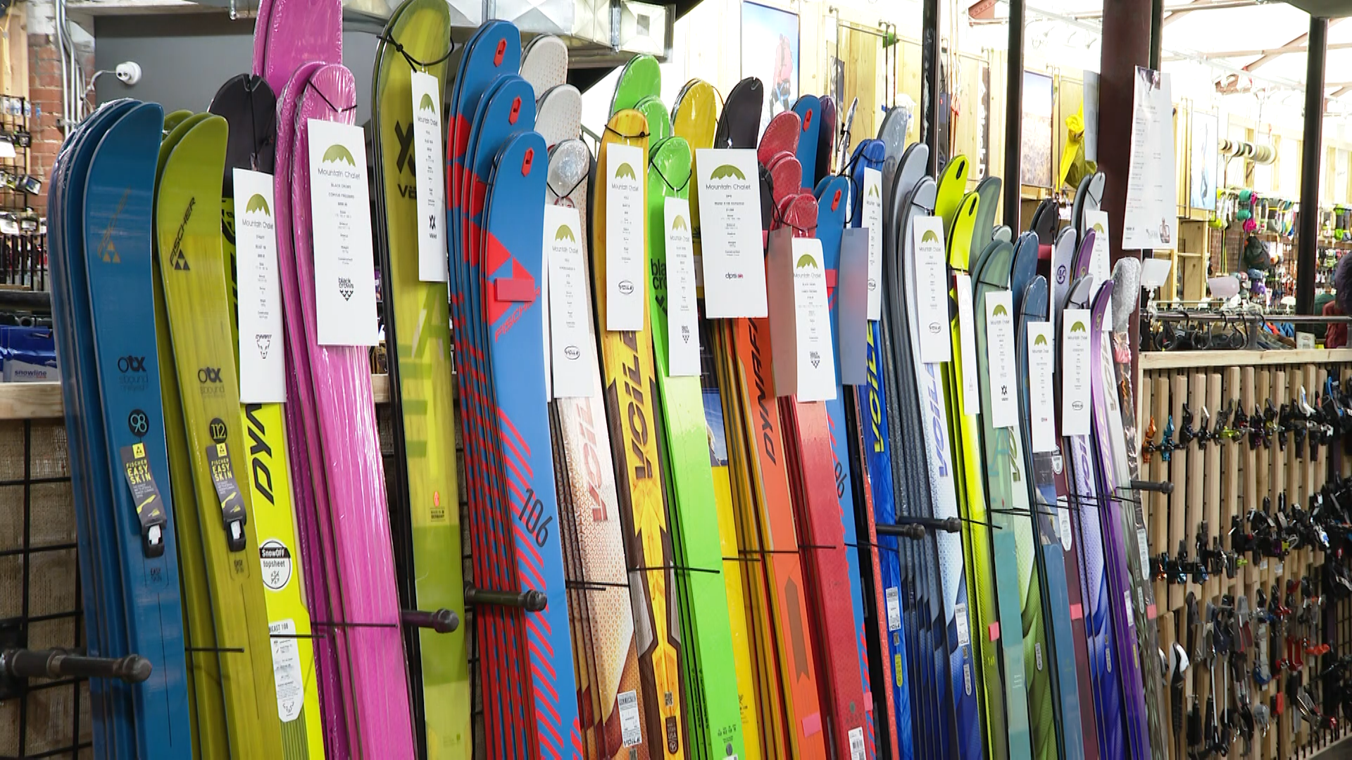 Ski, snowboarding shops thriving during pandemic