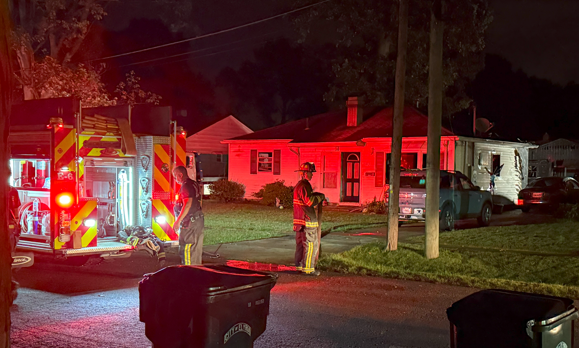 Elyria house fire
