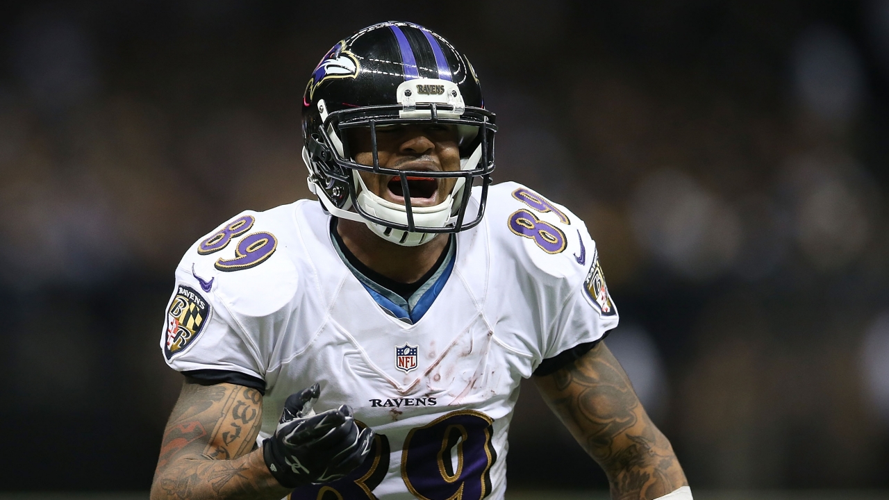 Baltimore Ravens wide receiver Steve Smith Sr.