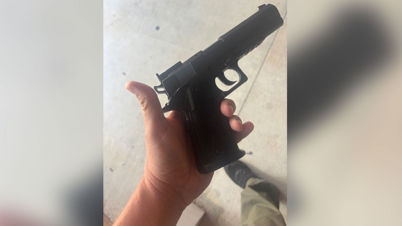 A BB gun resembling a Glock firearm was confiscated Sept. 30, 2025, at Martin County High School.