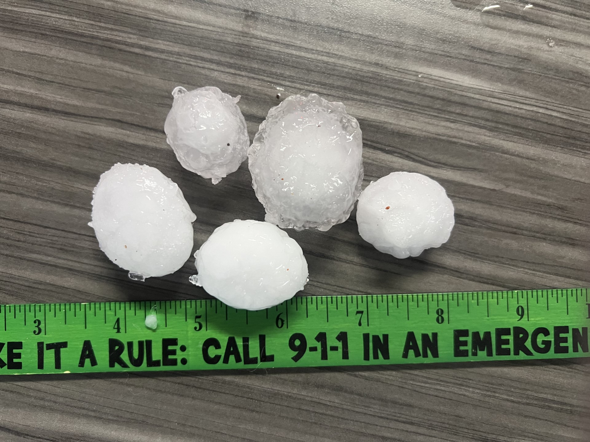 Hail in Cripple Creek damages communication lines