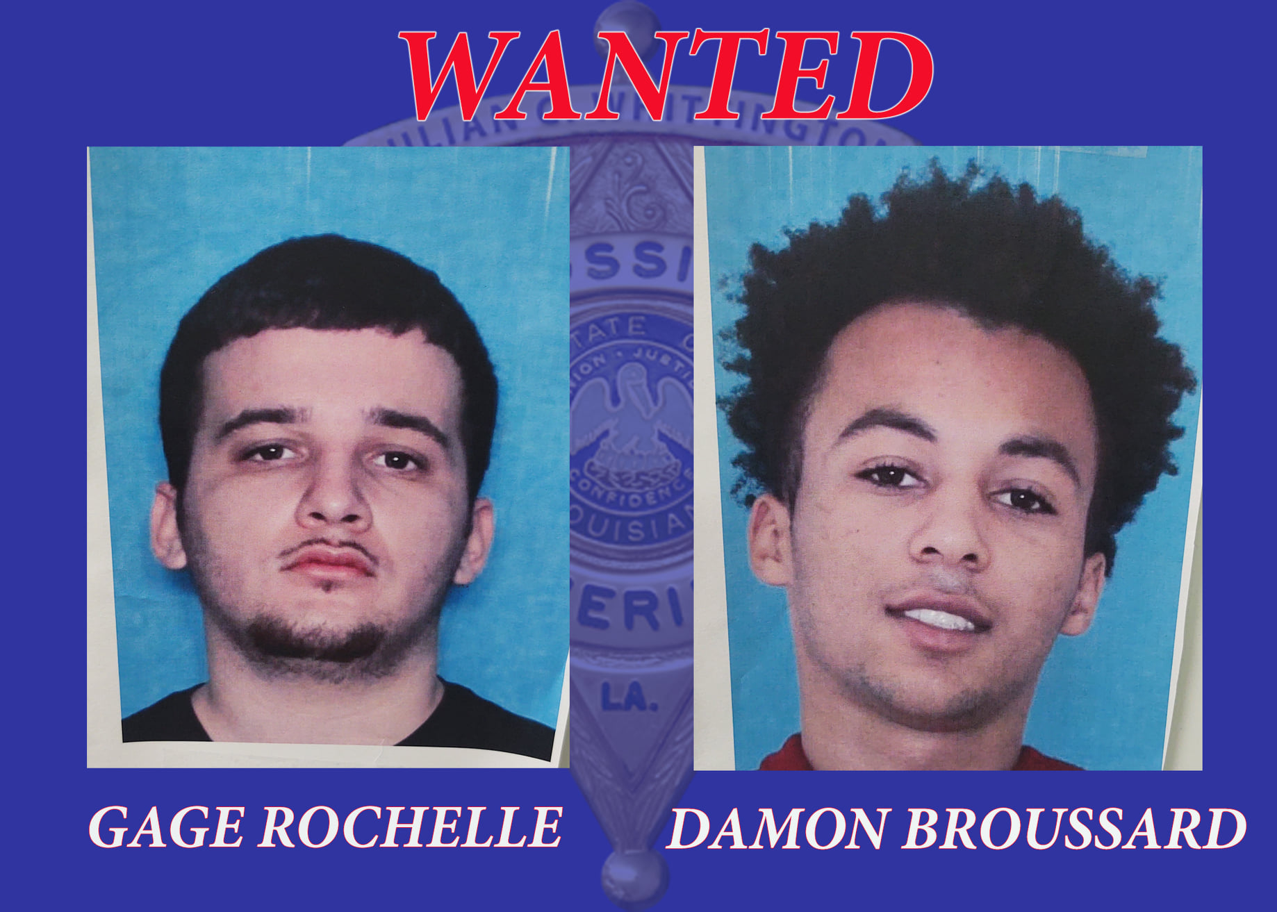 Wanted vehicle burglary suspects Rochelle and Broussard.jpg