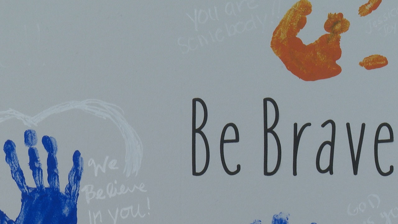 YOUTH ARTWORK HOUSED AT THE OAK HOUSE CHILD ADVOCACY CENTER IN BAINBRIDGE