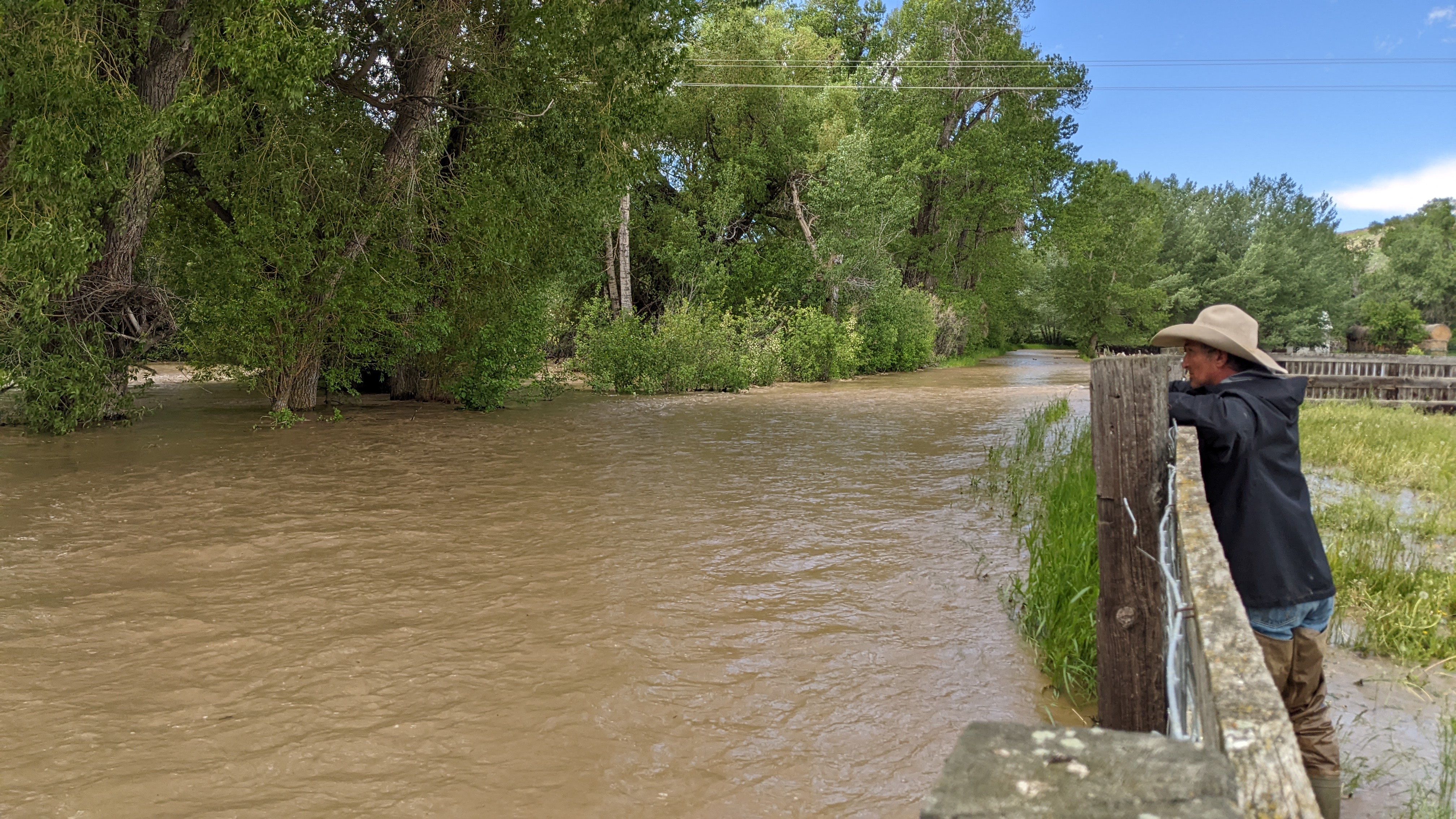 Wilcox Homestead flooding