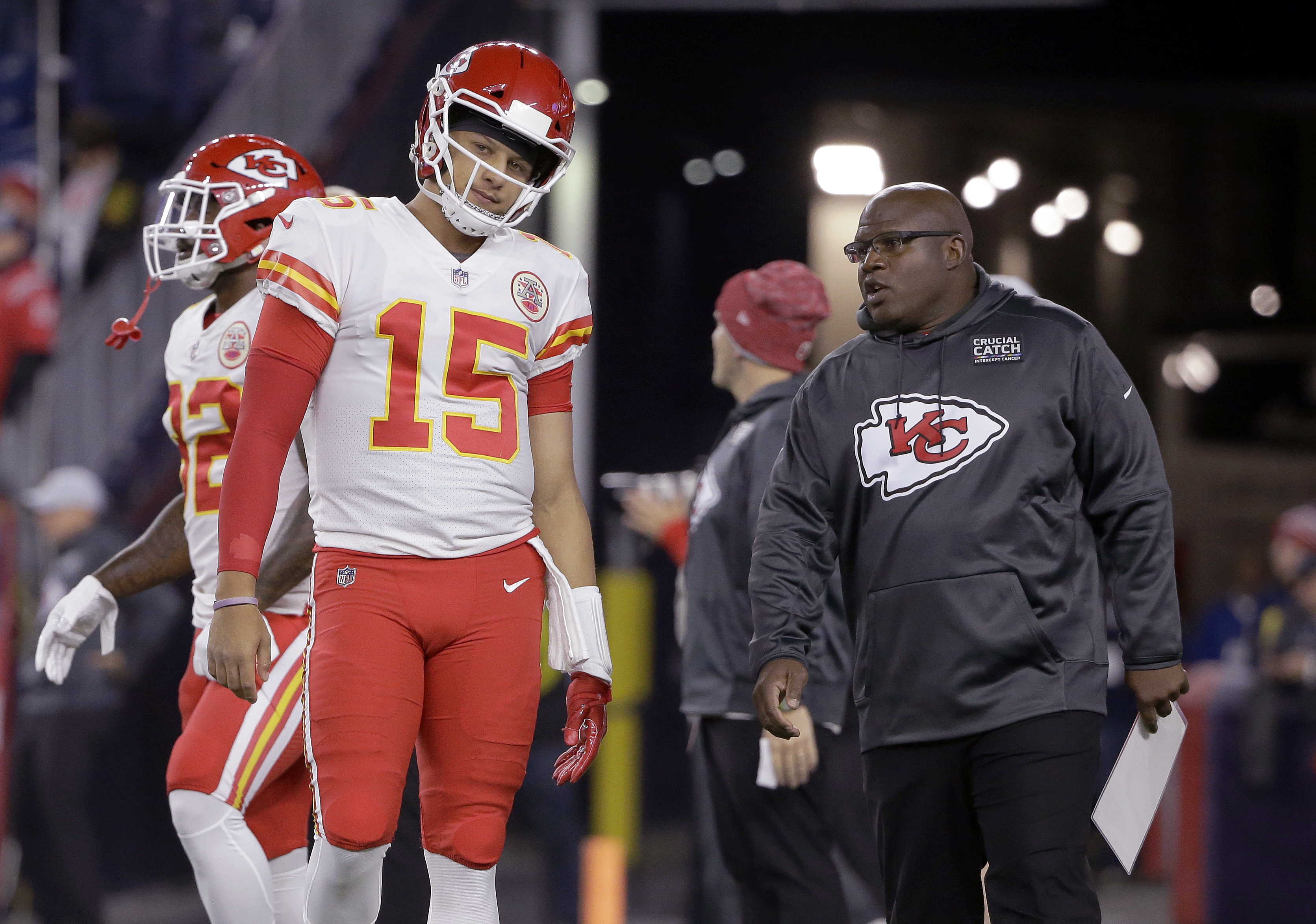 Patrick Mahomes, Eric Bieniemy 