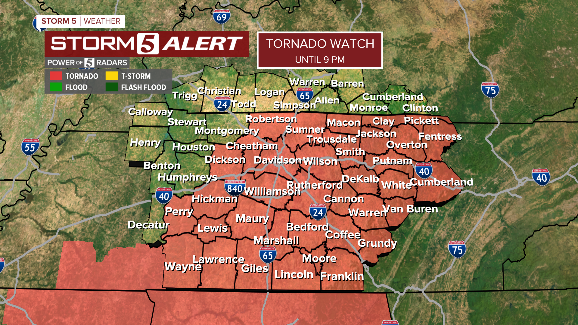 Tornado Watch GPX