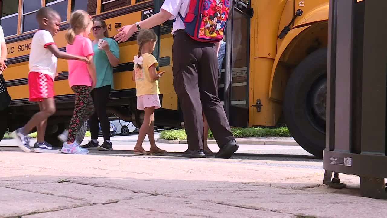 Chesterfield students and school bus.jpg