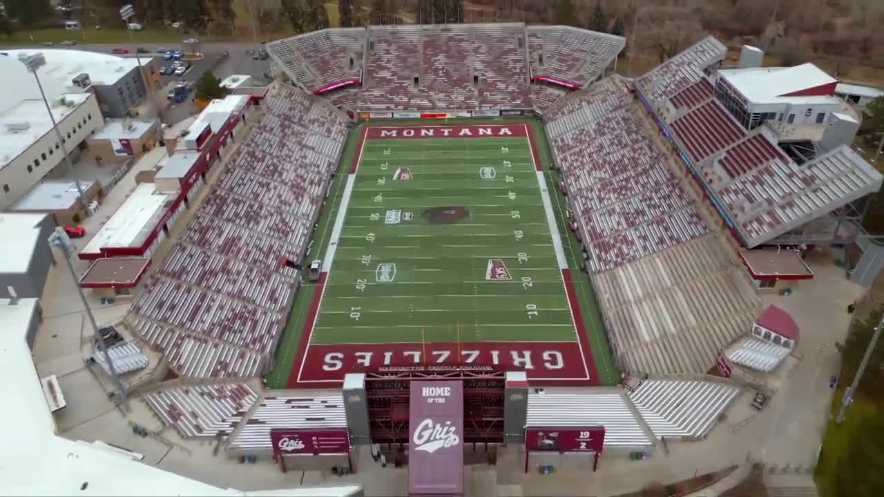 Washington Grizzly Stadium Aerial 