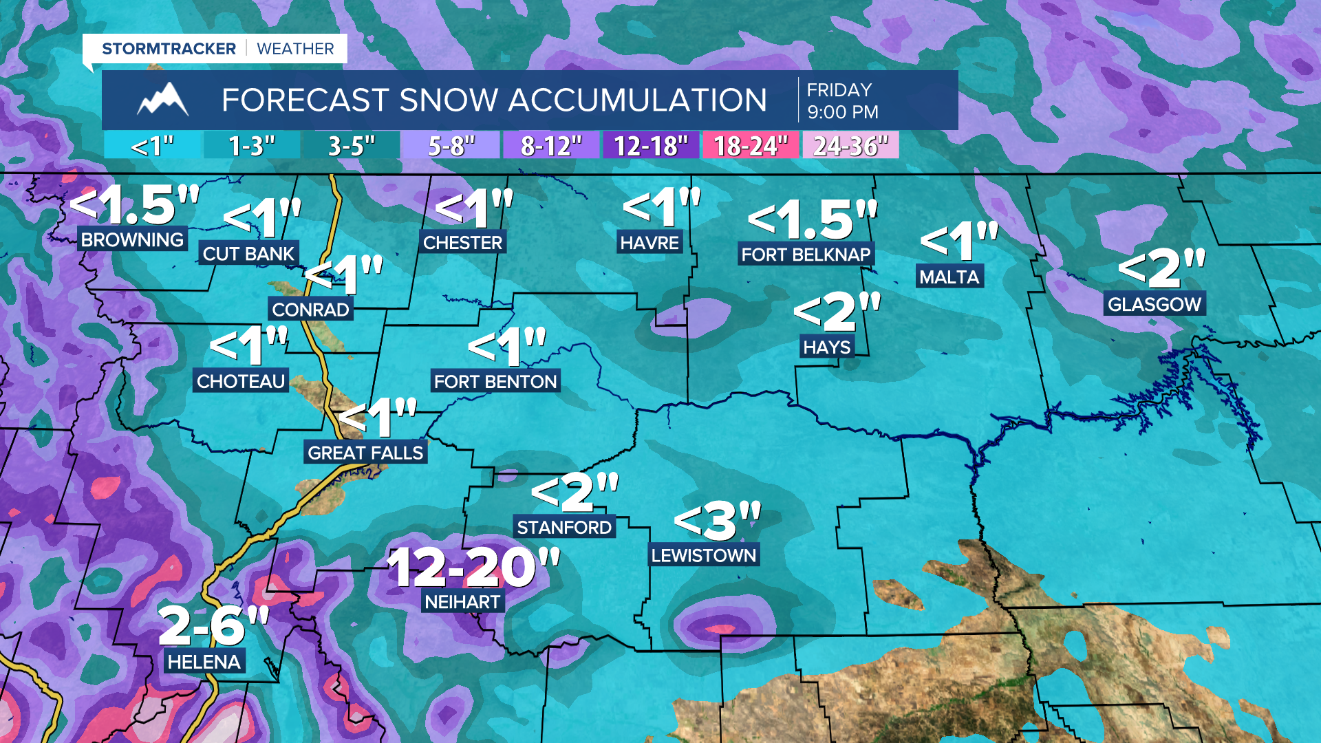 KR Snow Forecast 4-22-26