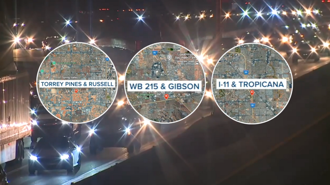 Road rage incidents spike across Las Vegas Valley