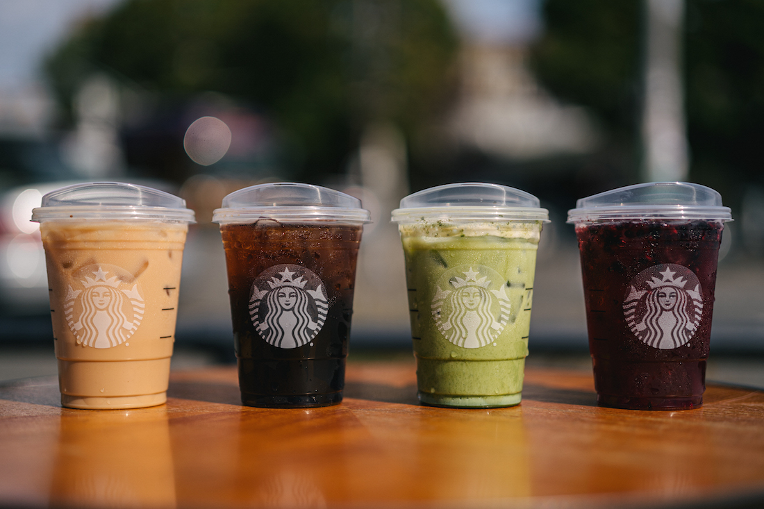 Starbucks exchanges its iconic green straws for recyclable strawless lids