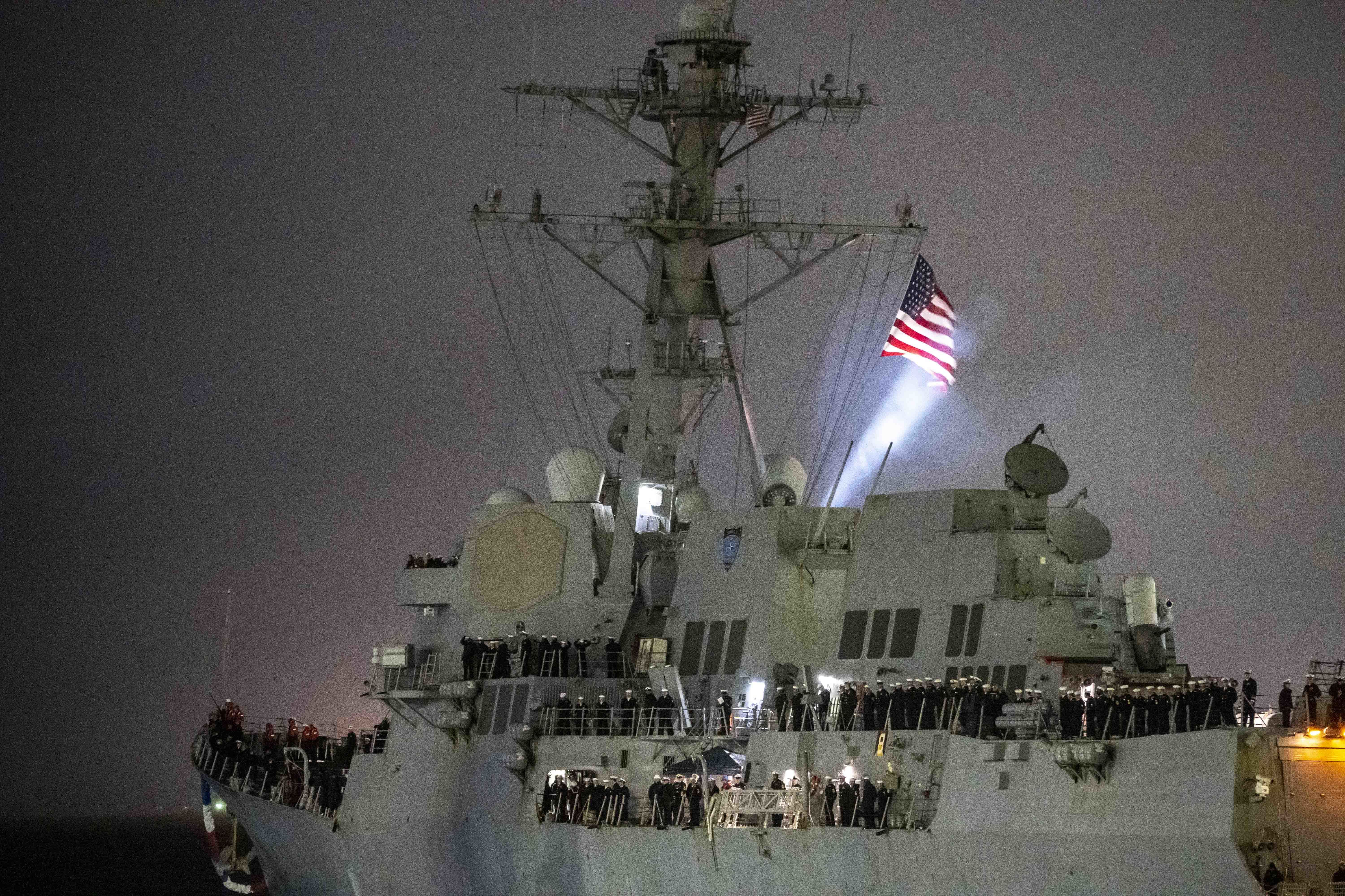 USS Forrest Sherman Returns from NATO Deployment