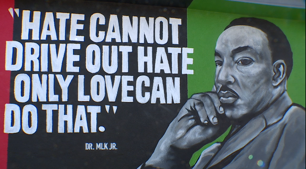 MLK Jr. mural Oak Park