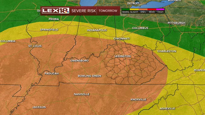 Severe Risk tomorrow