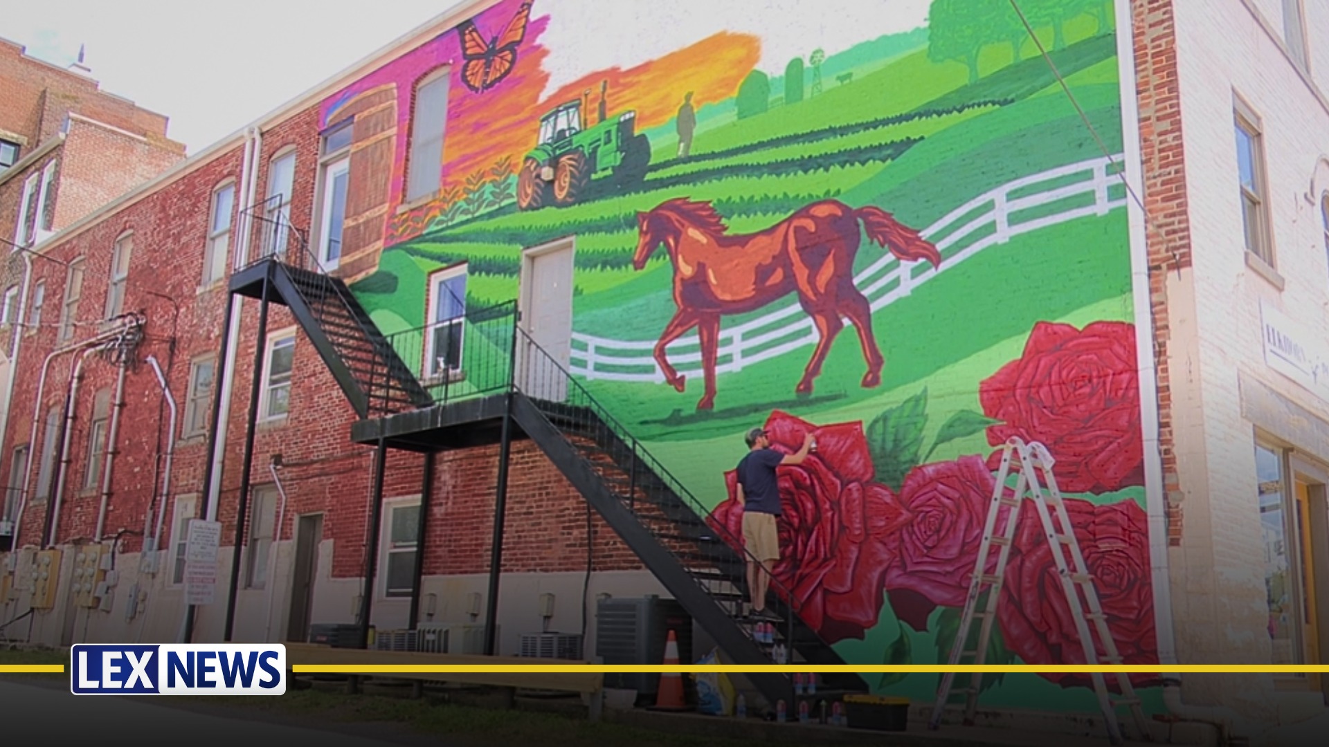 New mural in Georgetown