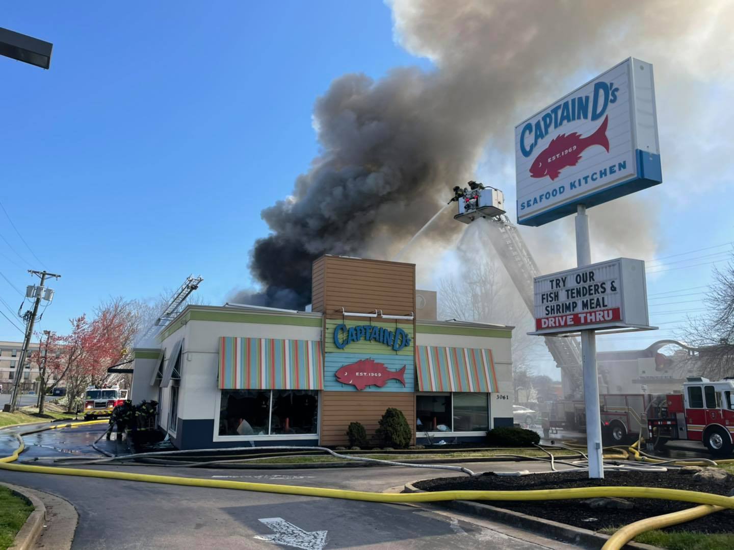 Clarksville Captain Ds fire