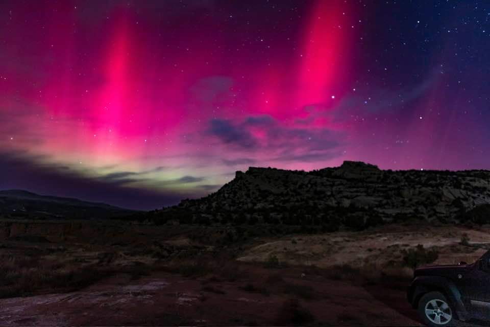 Northern lights Utah