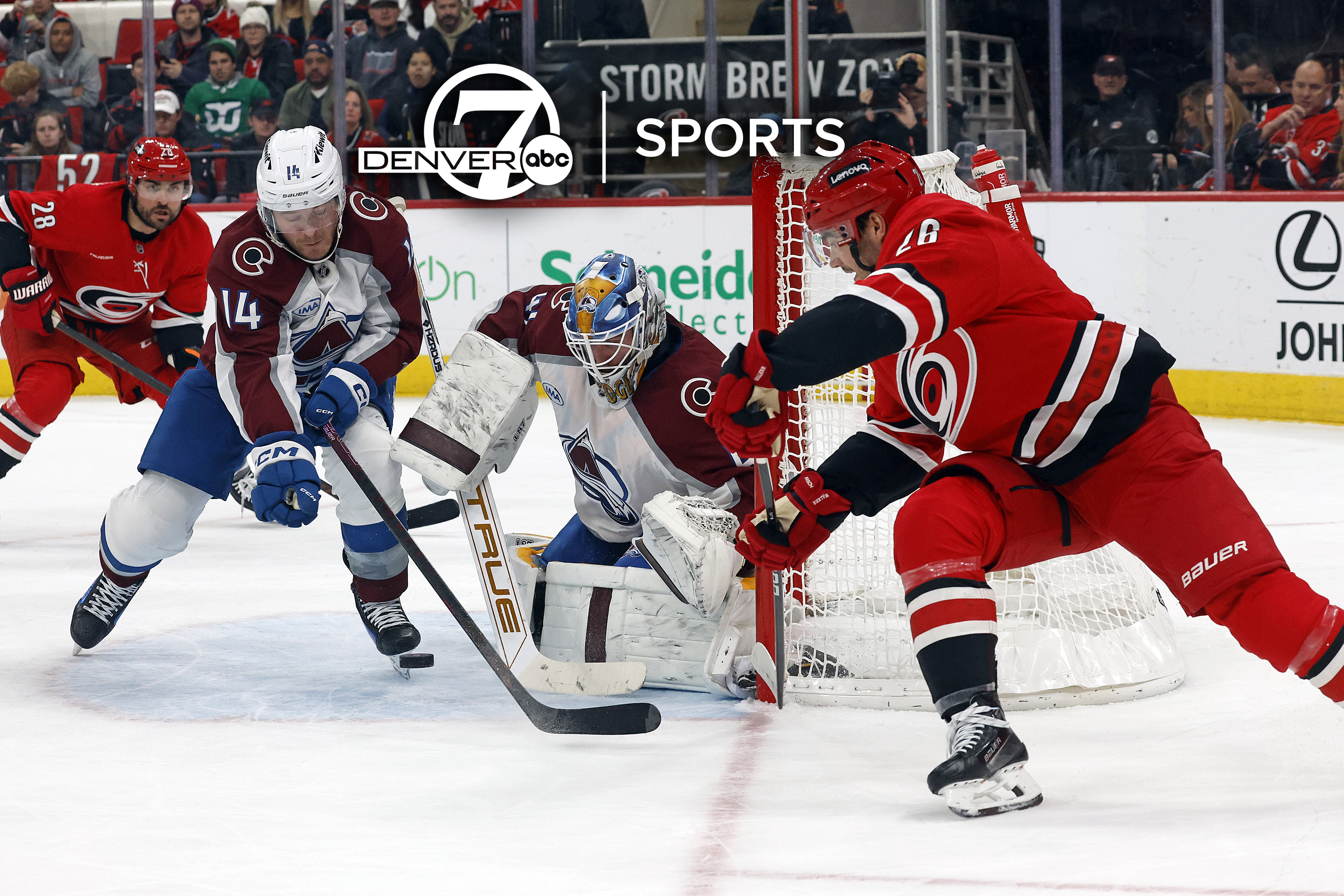 Avalanche Hurricanes Hockey