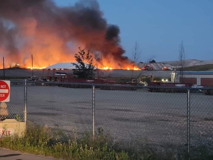 Liberty Landfill fire