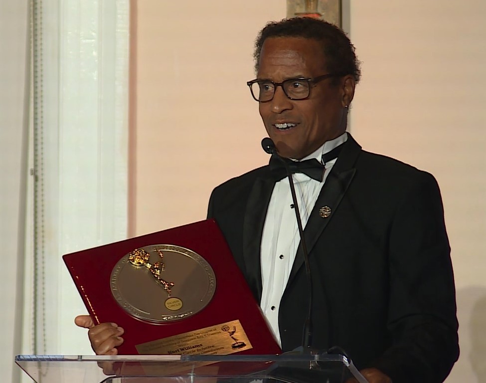 Kurt Williams honored for over 25 years in television as an anchor & reporter