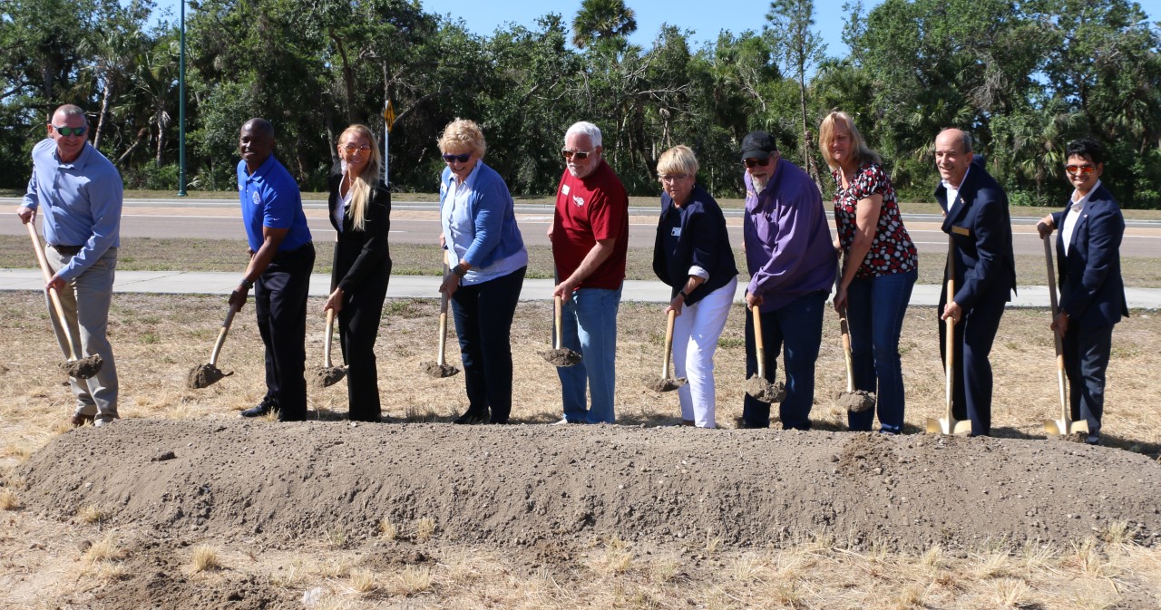 Price Blvd. widening project groundbreaking ceremony