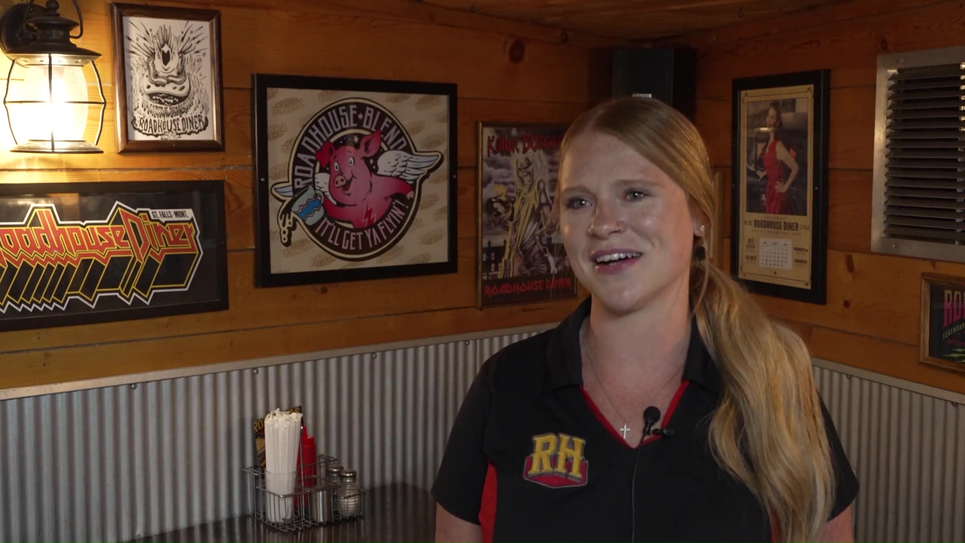 Danica Gliko, Roadhouse Diner in Great Falls