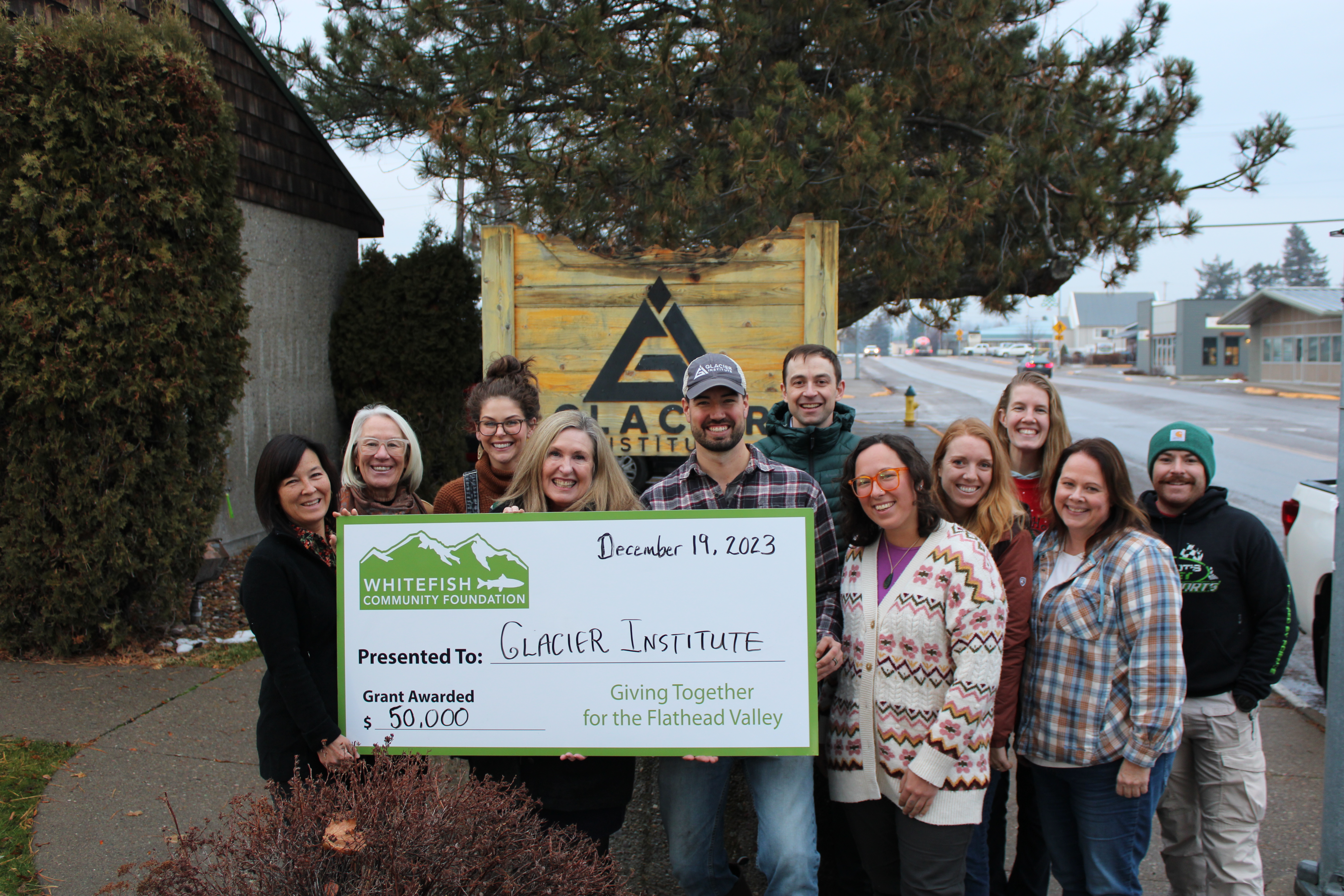 Glacier Institute Check Presentation
