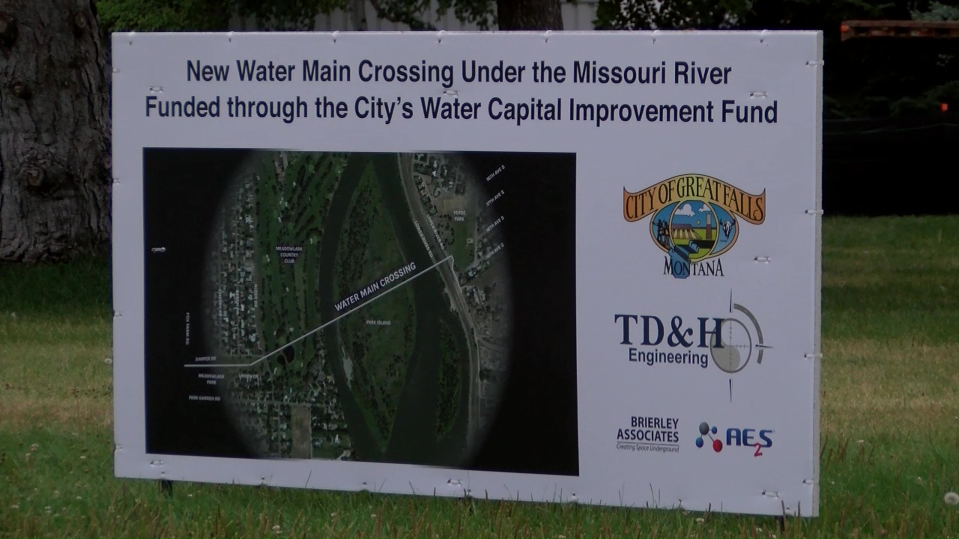 Construction work continues on southwest side of Great Falls