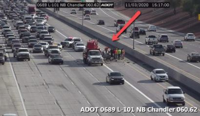 Fatal accident on Loop 101