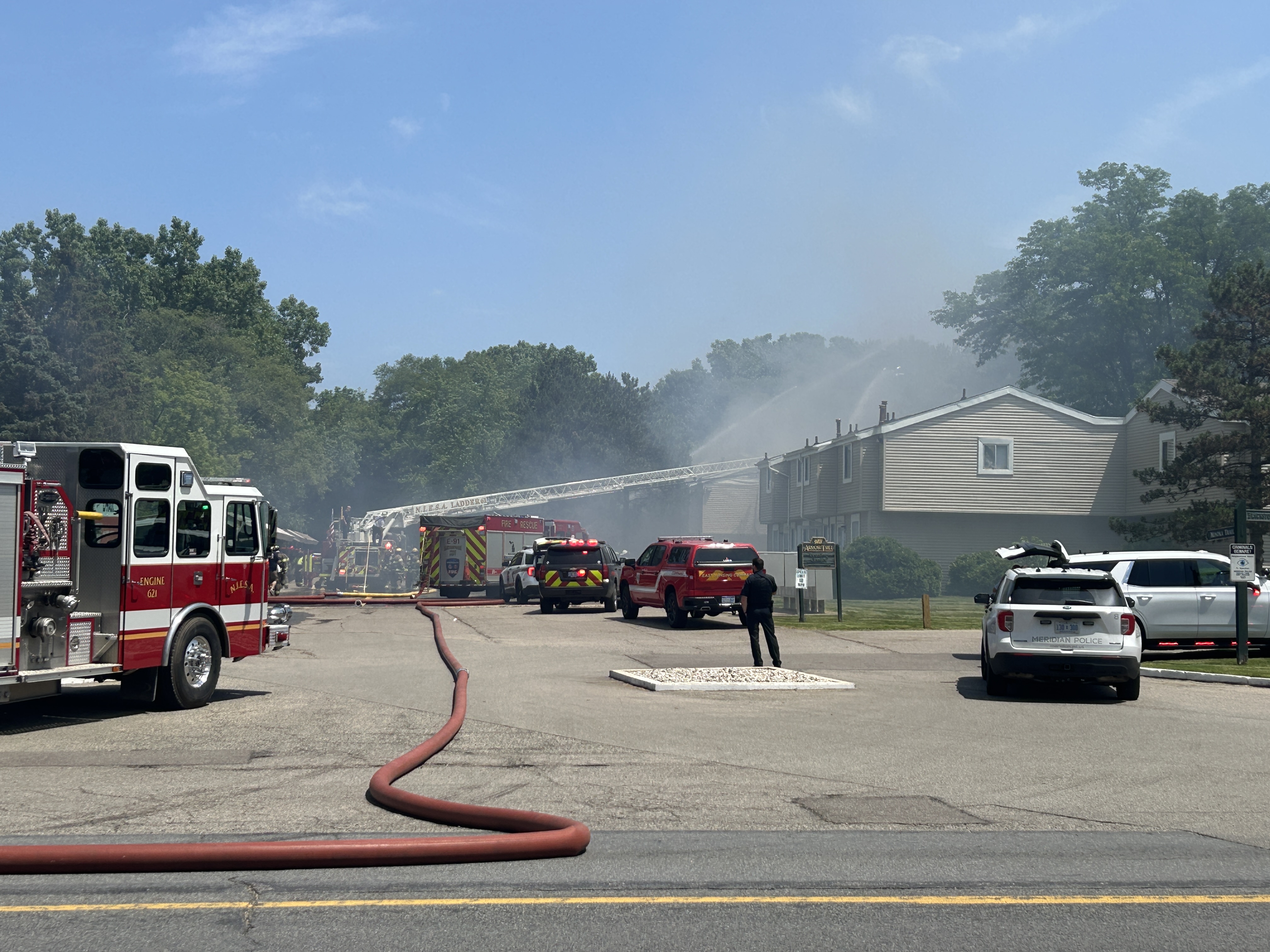 Arrow Tree Apartment fire