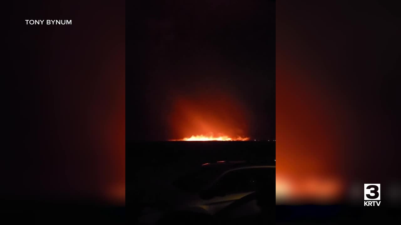 Overnight fires west of Great Falls