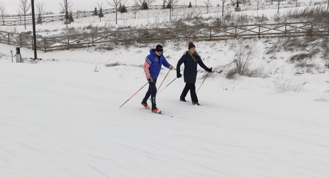 Testing the Torch: Cross-Country Skiing