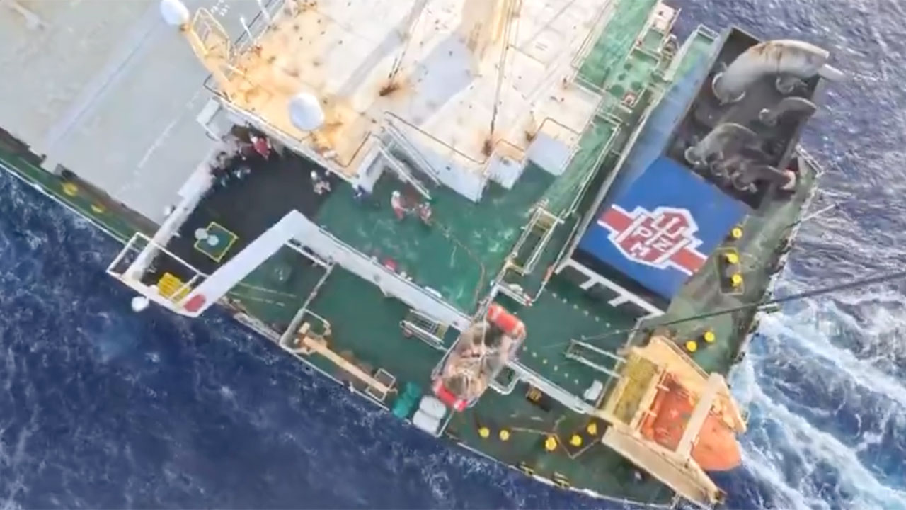 The U.S. Coast Guard medevaced a 69-year-old man from a tanker vessel 8 miles east of Port St. Lucie.