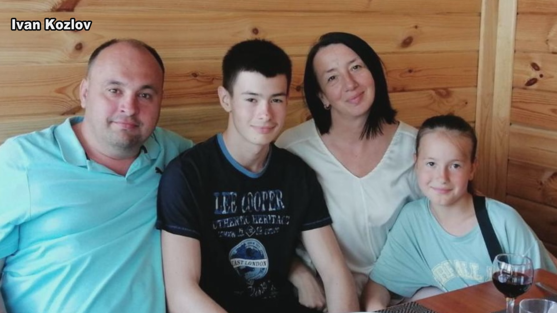 Ivan Kozlov is only the 2nd person in his family to ever come to America