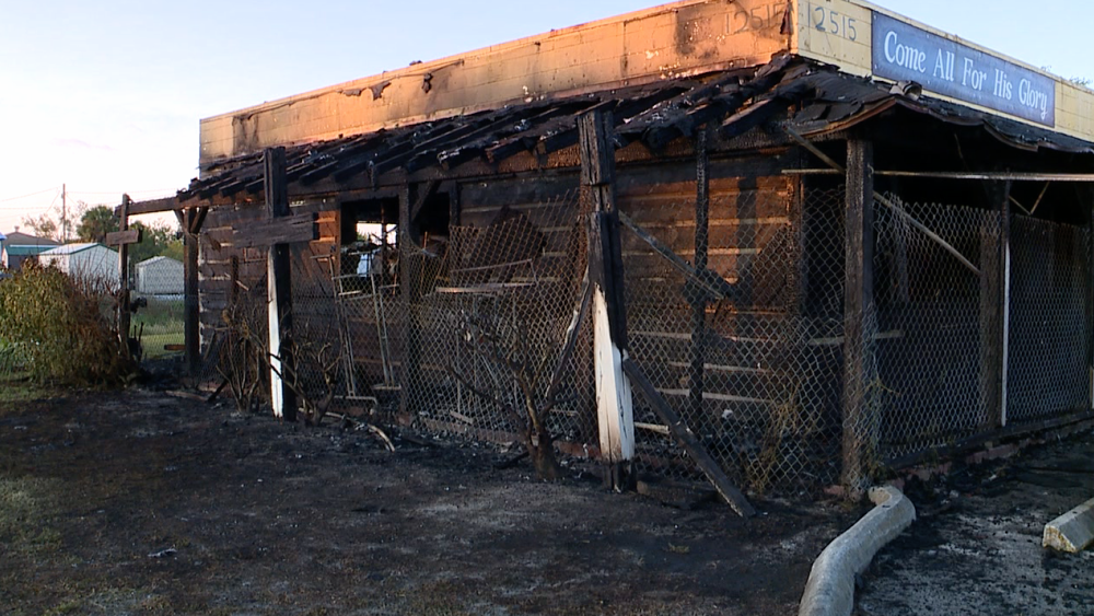 ACTS Community Resource Center fire 2