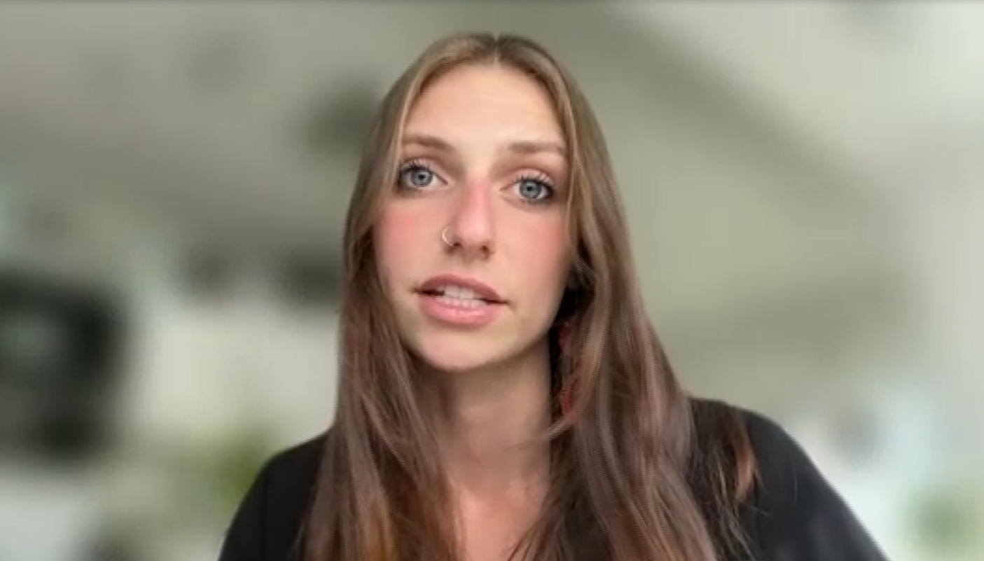 Kim Ruttenberg, who is collecting supplies for soldiers serving in Israel, speaks to WPTV ON Oct. 16, 2023.PNG