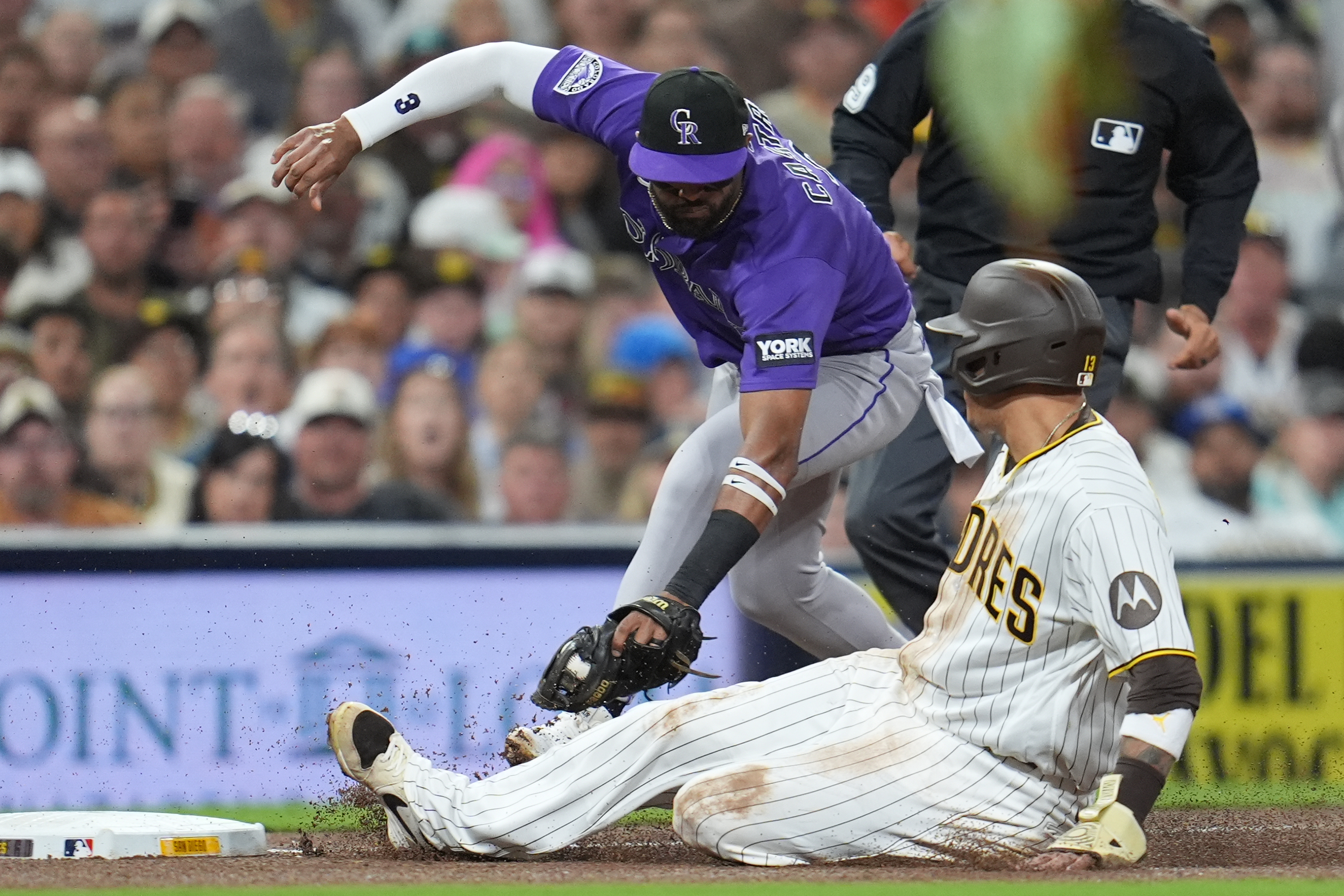 Rockies Padres Baseball